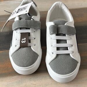 Stylish Gray and White Kids Shoes